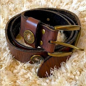 Nocona Belt Co. Genuine Leather 12 Gauge Belt Sz36